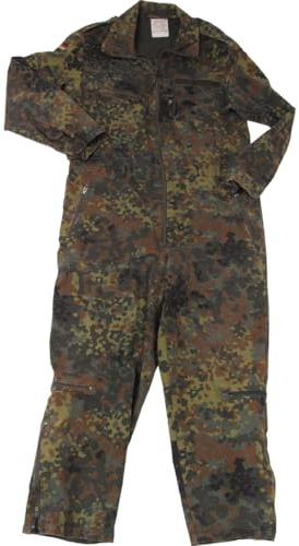 BWuM Original Bundeswehr Panzerkombi Flecktarn & Wüstentarn/Tropentarn BW Overall ohne Futter