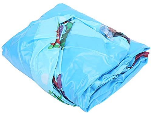 Generic Babypool Tjock Säker PVC Vattenlek Pool Blå för Barn Inomhus Utomhusbruk (90 cm)