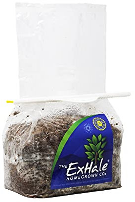 Homegrown Exhale Co2 Bag Mushroom Natural Generator with Hanger Hydroponics