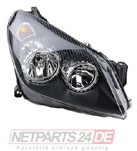 Johns, Scheinwerfer Halogen Front passend für Opel Astra H 03/04- H7 H1 Rechts Beifahr.