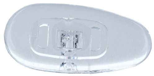 2 Paar (4 Stück) Nasenpads/Brillenpads - Silikon Schraubsystem, vers. Größen (Tropfen 17mm)