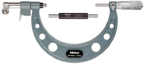 Mitutoyo 107-205 Bügelmessschraube in Sonderausführungen, 100-125 mm