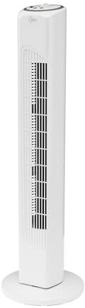 SUNTEC Ventilateur Colonne CoolBreeze 7400 TV Tour de ventilation oscillante | 3Vitesses Minuterie (0-120 min.) | 74 cm | 45 Watt Blanc