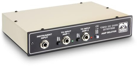 Palmer Tino System - Umschaltsystem 2 Amps/Verstärker auf 1 Box mit Remote Eingang, beige
