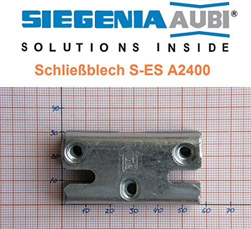 Si Siegenia lamiera di chiusura S-ES A2400 lamiera di chiusura