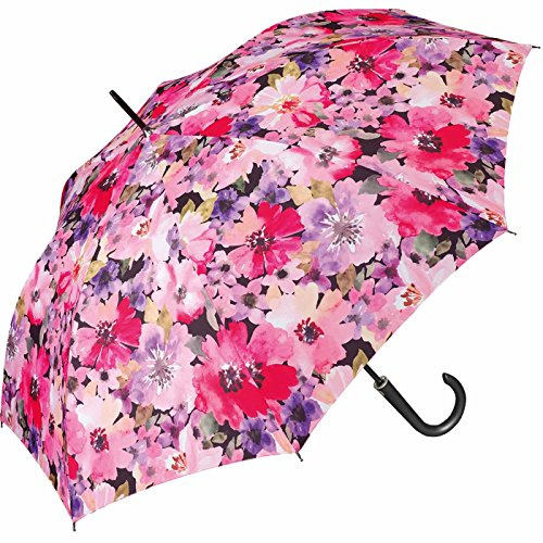 happy rain selection Stockschirm Kinematic groß stabil windfest mit Automatik - delicate flowers