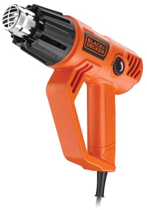 BLACK+DECKER Pistolet Thermique 2000W avec contrôle de température Variable