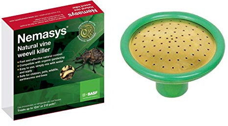Gardening Naturally Vine Weevil Nematodes 12sqm + Coarse Watering Can Rose Garden Pest Control