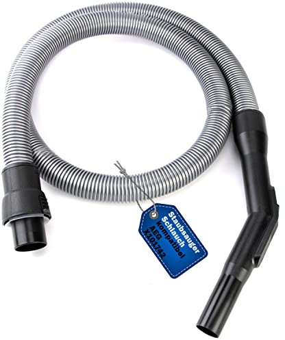 Staubsaugerschlauch Ersatz passend für AEG Electrolux ACX6203 ZAC6717 | DeClean Saugschlauch - Komplettschlauch mit Handgriff und Anschluss, Ersatz für 2193705015, flexibel und knicksicher