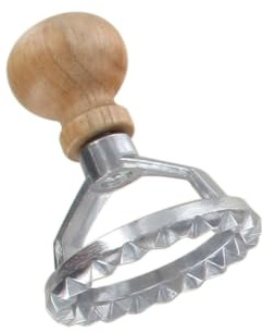Fackelmann 40925 putsform för Ravioli, rund, 3,5 cm