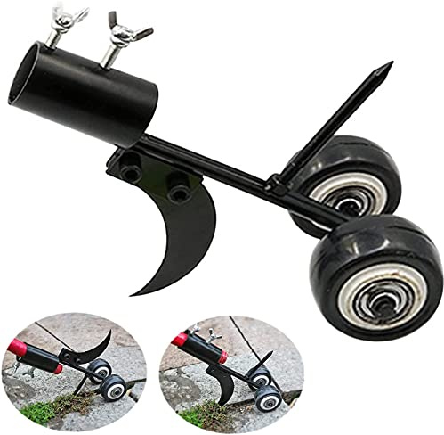 Hook Weed Remover Tool, Patio Weeding Tool with Wheels Weed Puller, Rolling Weeder for Garden, Weed Removing Tool for Cleaning between Slabs, Block, Paving, Driveways, Patios Lawns (2 in 1 hook)