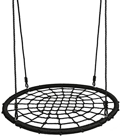 Grande altalena a nido d'uccello, per bambini, 100 cm, solido e facile da montare, peso massimo 180 kg (100 cm)