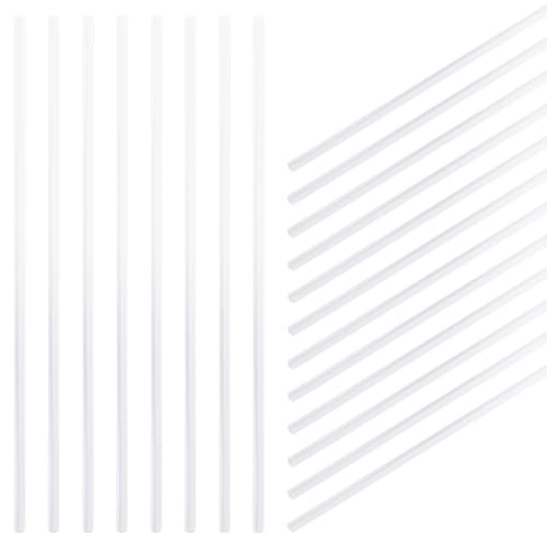 GORGECRAFT 60pz 297mmX5mm Stecche in Plastica Trasparente 1.5mm Spessore Corsetto Tessitura Stecche per Modellare Bastoncini per Abiti da Sposa Trambusto Abiti da Sera Lingerie Artigianato Fatto