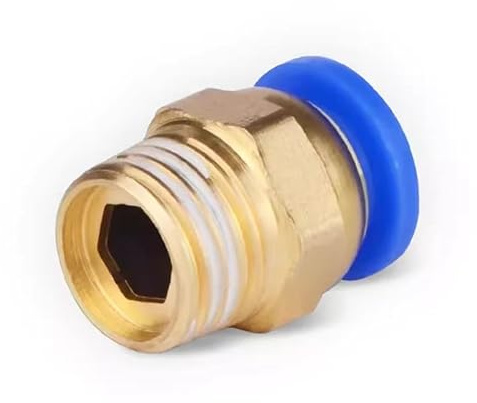 5 STÜCKE 4mm 6mm 8mm 10mm x M5 M6 M8 M10 M12 M14 M16 M20 Außengewinde gerade One Touch Air Pneumatische Push-In Quick Pipe Fitting(6mm-M12x1.5 5PCS)