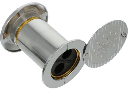 ORFOFE Door Bell Cat Eye Peephole Door Viewer Viewing Angle Zinc Alloy Home Security Accessory