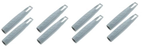 ABOOFAN 4sets Replacement Grip for Broom Handle Mop Stick End Cap Stiff Broom Outdoor 2pcs*4