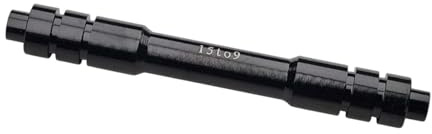 F Fityle Fahrrad-Steckachsen-Nabenadapter, einfach zu verwendender, Stabiler Umbau auf Steckachsen-Schnellspanner, Nabenachsen-Konverter, 110 Mm 15 bis 9 Mm