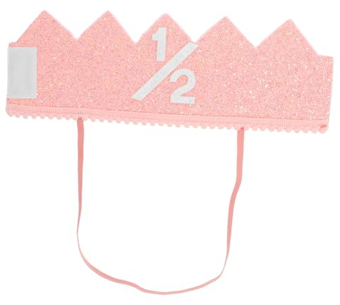 Kichvoe Cappellino Decorativo per Compleanno per Coroncina Accessorio Festivo per Feste Compleanno Adatto Diverse e Facile da Indossare