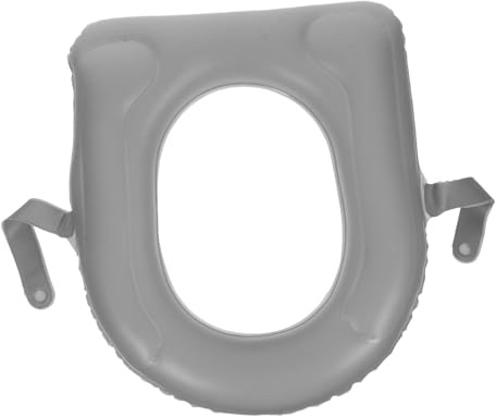 Veemoon Rialzi per Wc Gonfiabile Cuscino Morbido per Wc Ventose Imbottiture Domestiche Supporto Ergonomico per Anziani Realizzato in Pvc Resistente