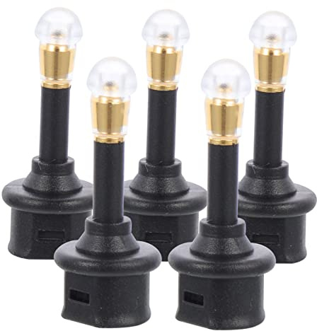 Mikinona Adattatore Audio Ottico Da 3,5 Mm Connettore Digitale Spdif Set Da 5 Pezzi Uscita Cuffie Compatta Per Audio Stereo Domestici e Cuffie Jack Da 3,5 Mm