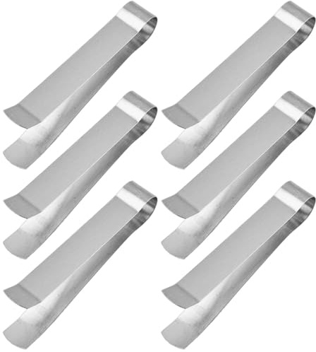 Hemobllo Strumenti di estintore per candele, 6 pezzi, in acciaio inox, ergonomiche, pinzette per aromaterapia, candele e casa