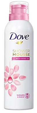 Dove Duschschaum - Rosenöl - pflegt und nährt die Haut - 6er Pack (6 x 200 ml)
