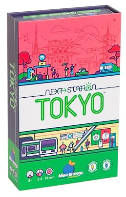 blue orange - Next Station Tokyo - Jeu de Société sur Le Thème de la Ville de Tokyo - Jeu de stratégie - Jeu multijoueurs - Jeux de Société Entre Amis ou en Famille - Jeu 8 Ans et Plus