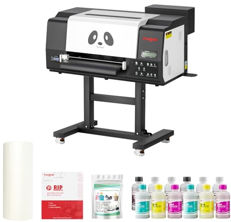 Procolored F13Pro DTF-skrivare med stativ, dubbelt XP600-skrivhuvud, direktutskrift på film för bomull-polyester och andra blandningar, perfekt för anpassning av kläder