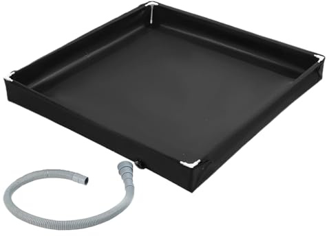 Shower Tray - Portable Shower Pan | Camping Shower Tray | Pet Shower Bathing Tray | Outdoor Shower Pan | Shower Base with Drain Hose |