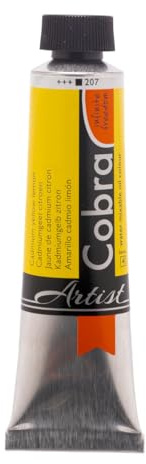 Cobra Artists' Watermixable Oils - Cadmium Yellow Lemon - 40ml tube (S4) (070)