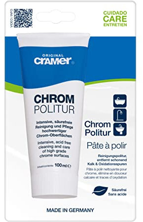 Cramer 30150 Chrome Post Polish Concentrate 100 ml, White