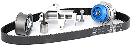 SKF Wasserpumpe und Zahnriemensatz mit Spannrolle und Dämpfer mit Dichtungen VKMC 01942 Höhe 171 mm Länge 271 mm Breite 142 mm - OE-Qualität | Kompatibel mit: AUDI A3, A4 B5, A4 B5 Avant, A4 B6, A4 B6 Avant, A6 C5, A6 C5 Avant, FORD GALAXY I, SEAT ALHAMBRA