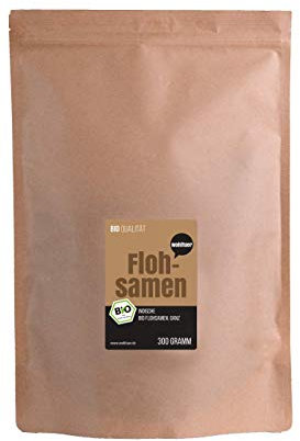 Flohsamen Bio - Ganz und reich an gesunden Ballaststoffen - Von Wohltuer (300g)