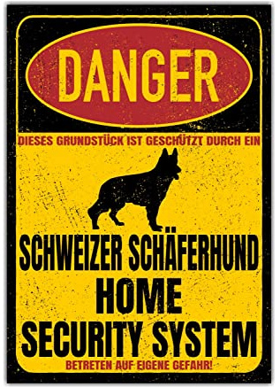 Sicherheitsschild Hund Privatgrundstück Hundewarnung Warnung vor dem Hund Sicherheitsschild Hund Privatgrundstück Hundewarnung Warnung vor dem Hund