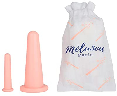 Mellusine Cosmetics - Ventosas anticelulitis, antiarrugas, cuidado facial y cuerpo, fácil masaje, masaje drenante y licratante, herramienta de masaje, estimula la circulación, dragado linfático