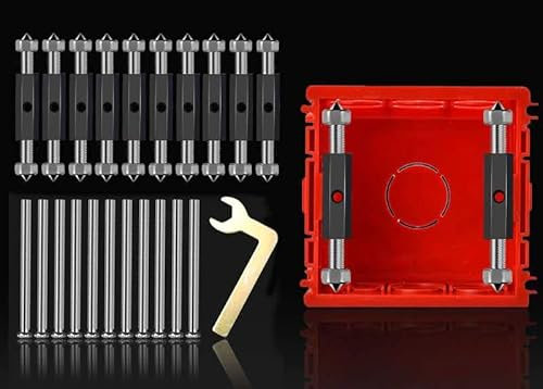10 Pezzi Riparazione Scatola 503, Kit Riparazione Cassetta Elettrica, Altezza Regolabile Da 48mm A 58mm Lineare