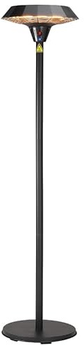Shadow Diffusion Octagon Floor Lamp 2.0kW Patio Heater