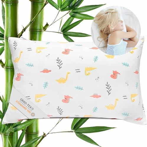 MKS Almohada ergonómica para bebé, 40 x 60 cm, cojín suave para niños, almohada para un apoyo óptimo de la espalda, cojín para niños pequeños con patrones mágicos, almohada hipoalergénica para bebés