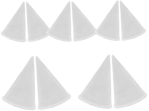 SHINEOFI Feuerfeste Stütznägel 10 Stück Aus Aluminiumoxid Für Töpferofen Brennhilfsmittel Zur Stabilisierung Von Keramik- Und Glasurprojekten in Kompakter Größe