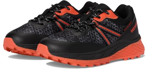 Merrell Unisex Kids S Nova (Little Kid/Big Kid) Black/Orange 13 Little Kid Medium