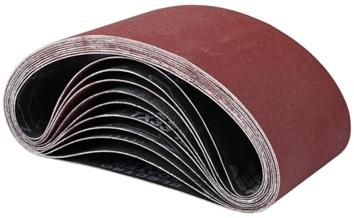 STEBRUAM 10 stycken slipband 100 x 915 korn 60/80/100/120/240