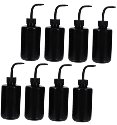 BESTonZON 8piezas Regadera de Botella de Plástico para Regar Flores Herramienta de Jardinería Botellas de Riego Portátiles para Plantas