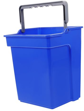 HEALEEP Cubo De Limpieza Con Asa De Plástico Cubo Multiusos Hogar Para Tareas De Limpieza Baño o Cocina Portátil y Duradero