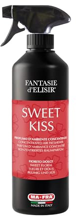 Mafra - Fantasie d’Elisir Sweet Kiss, Format 100ml, Raum- und Autoduft, Blumiger, Süßer, Romantischer Duft