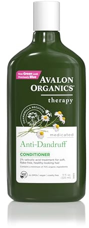 Avalon Organics All Natural Dandruff Therapy Conditioner, 11 Fl Oz
