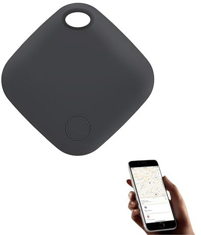 ITagPro -Car Tracker (Traqueur GPS Voiture sans Carte SIM) - Compatible avec Le GPS Find My Traceur d'Apple, adapté aux Animaux et aux véhicules (Noir)
