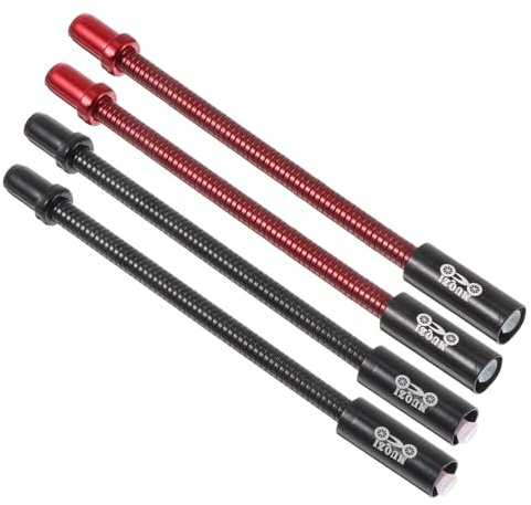 Healifty 4 Stück Fahrrad V Bremse Nudel Kabel mit Rostfreiem Edelstahl und Aluminiumlegierung Biegsam für Felgenbremsen und Mountainbike Einsatz