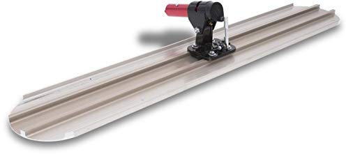 QLT par Marshalltown MB48RR Truelle de sol, arrondie, joint basculant Rock-It 2.0, magnésium, dimensions : 1219x203 mm