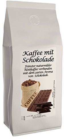 Aromakaffee - aromatisierter Kaffee Schokolade, 500 g, gemahlen frisch von uns geröstet 100g/1,98€