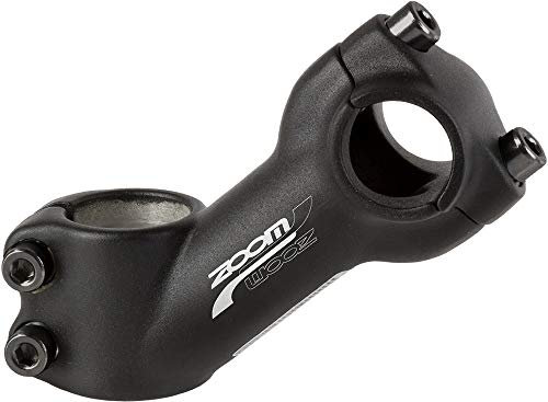 Zoom Vorbau, Schwarz/Klemme schwarz, 1 1/8 | 40° | 90 mm | Lenker 25,4 mm